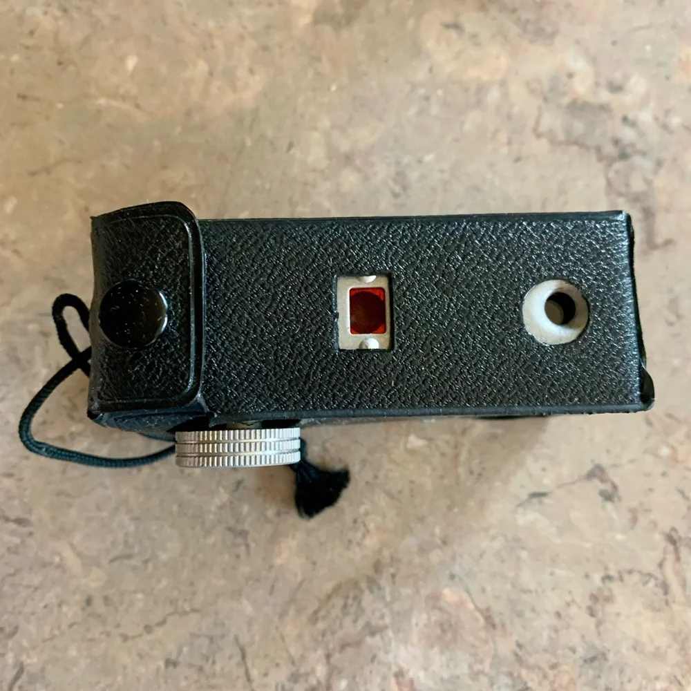 OP Black Vintage MINI Camera